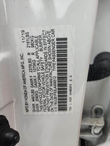 2020 ACURA TLX TECHNO - 19UUB1F63LA008512