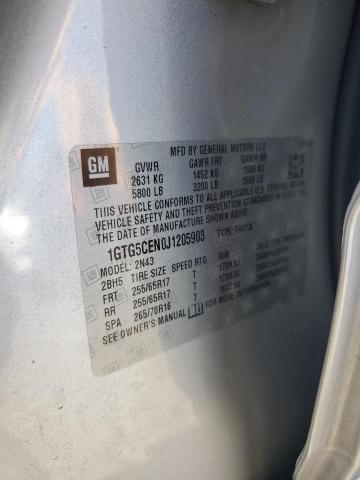 2018 GMC CANYON SLE 1GTG5CEN0J1205903