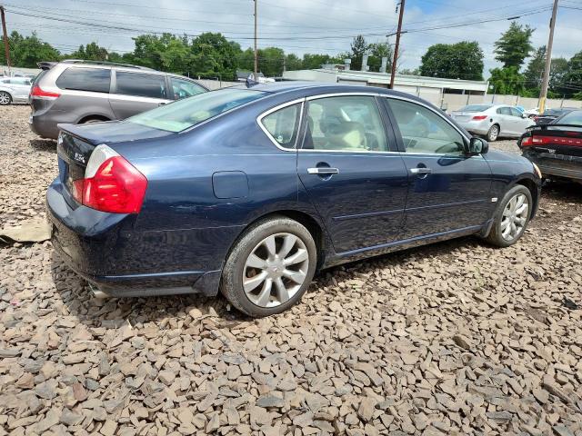 INFINITI M35 BASE 2007 blue  gas JNKAY01F27M451299 photo #4