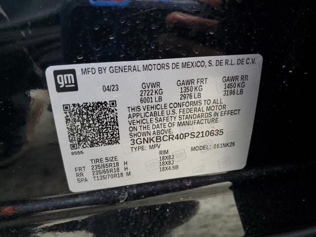 2023 CHEVROLET BLAZER 2LT - 3GNKBCR40PS210635