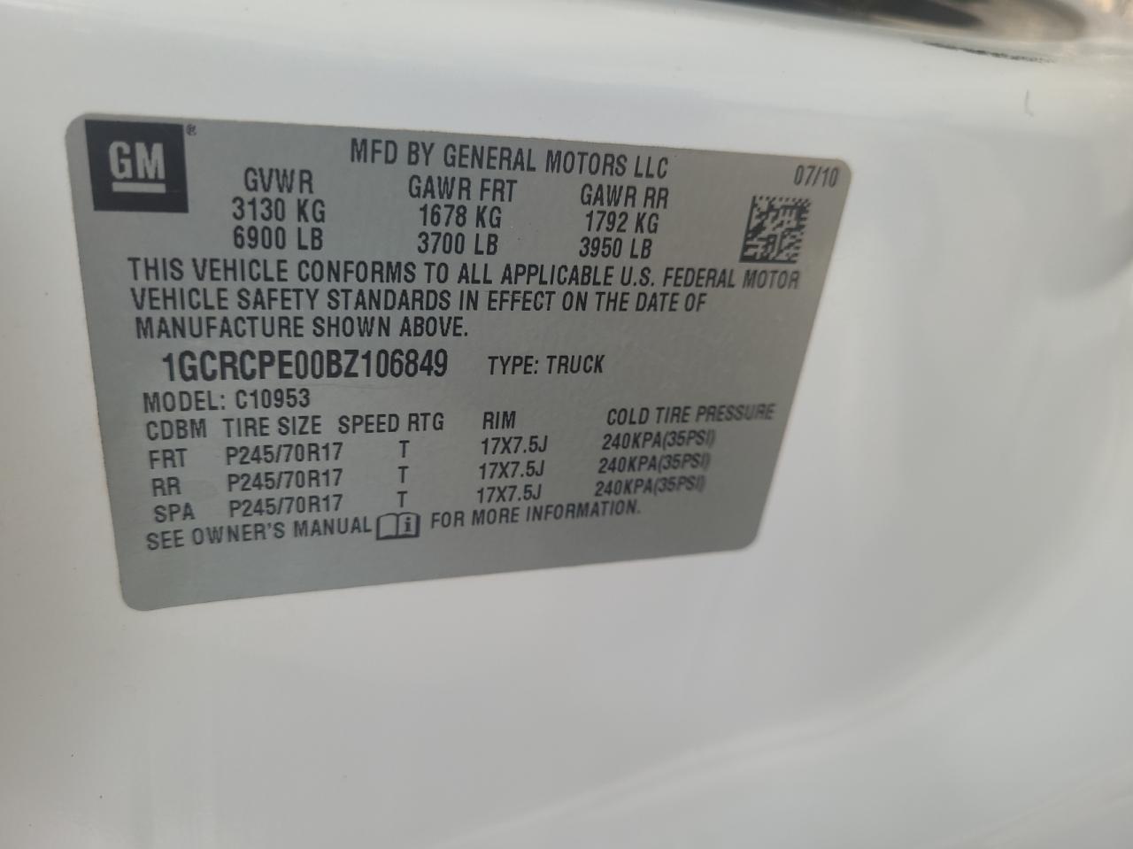 Chevrolet Silverado 2011