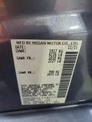 2016 NISSAN ALTIMA 2.5 1N4AL3AP2GC129722
