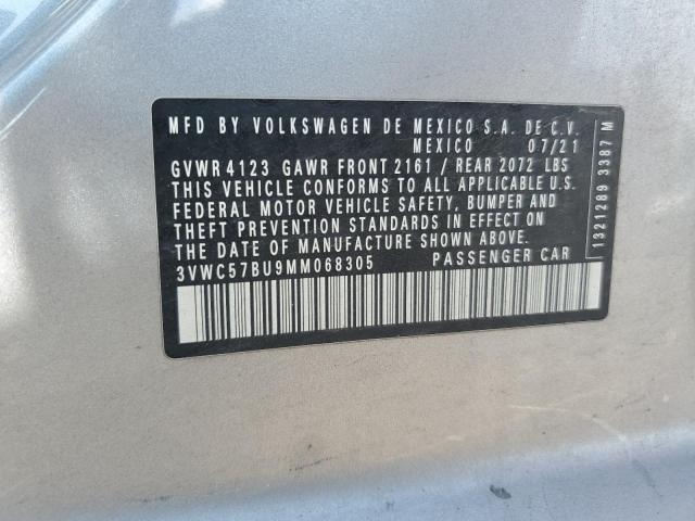 2021 VOLKSWAGEN JETTA S 3VWC57BU9MM068305