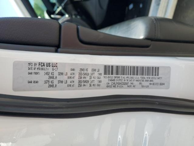 2017 JEEP GRAND CHER 1C4RJFAGXHC932607