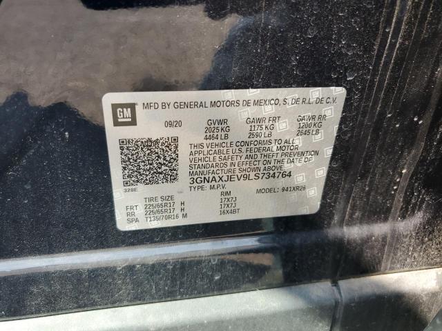 2020 CHEVROLET EQUINOX LT - 3GNAXJEV9LS734764