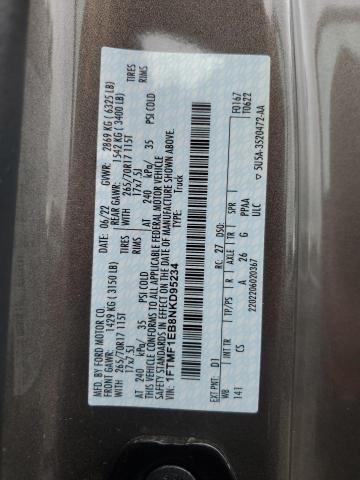 2022 FORD F150 - 1FTMF1EB8NKD95234