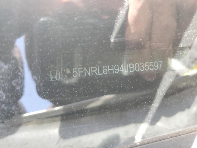 2018 HONDA ODYSSEY ELITE 5FNRL6H94JB035597
