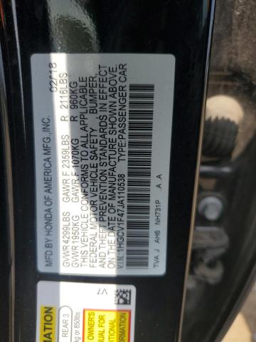 2018 HONDA ACCORD EX - 1HGCV1F47JA110538