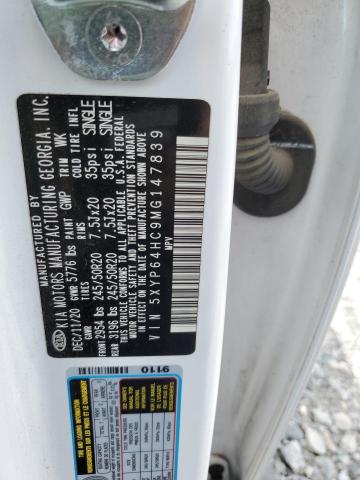 2021 KIA TELLURIDE 5XYP64HC9MG147839