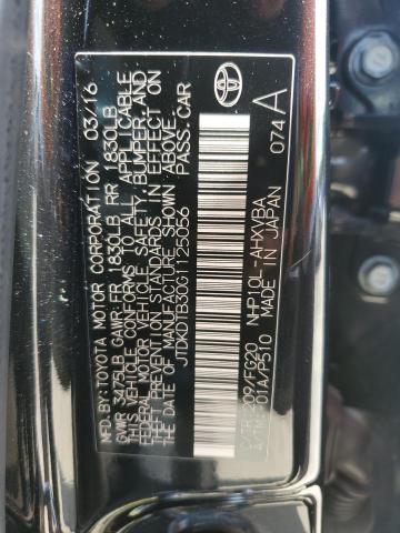 2016 TOYOTA PRIUS C JTDKDTB30G1125056