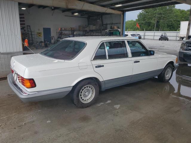 MERCEDES-BENZ 500 SEL 1985 white sedan 4d gas WDBCA37D9FA174946 photo #4