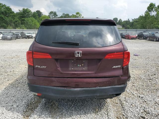 2016 HONDA PILOT EX 5FNYF6H36GB072755