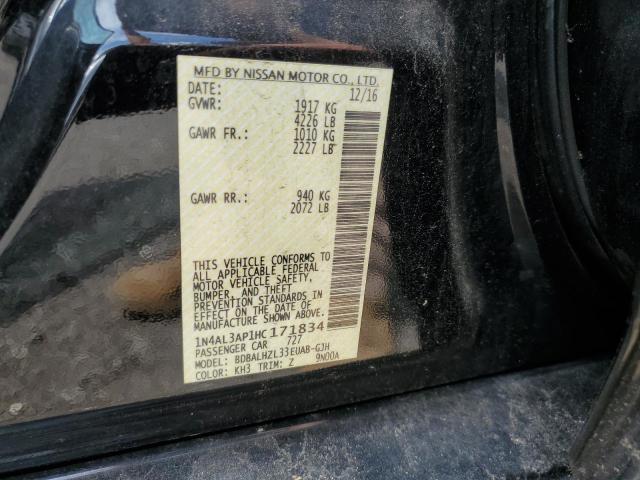 2017 NISSAN ALTIMA 1N4AL3AP1HC171834