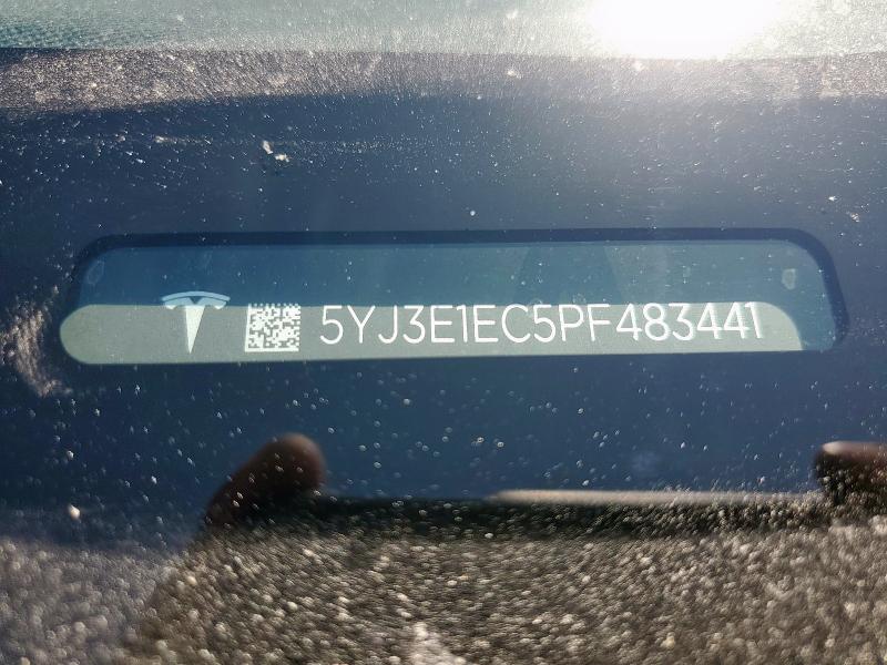 2023 TESLA MODEL 3 5YJ3E1EC5PF483441