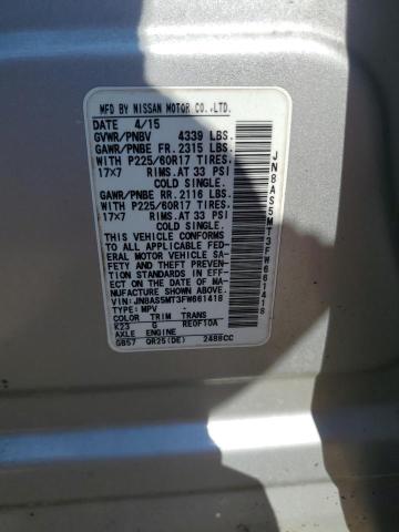 2015 NISSAN ROGUE SELE JN8AS5MT3FW661418