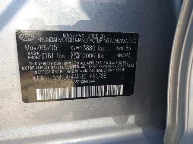 2016 HYUNDAI ELANTRA SE - 5NPDH4AE8GH691786