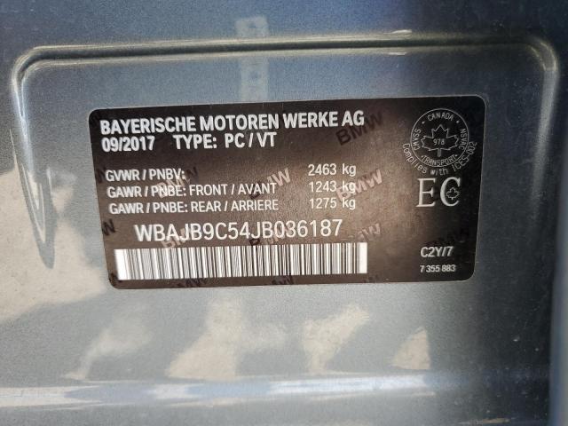 2018 BMW M550XI WBAJB9C54JB036187