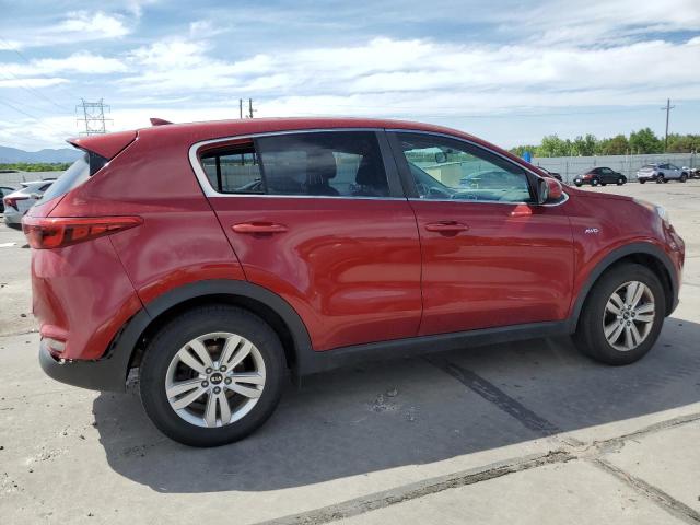 KIA SPORTAGE L 2017 red 4dr spor gas KNDPMCAC6H7242758 photo #4