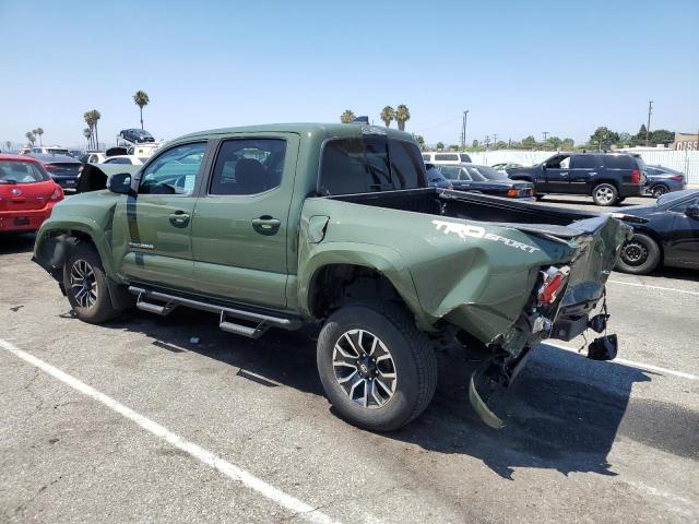 TOYOTA TACOMA DOU 2021 green  gas 3TMAZ5CN3MM143591 photo #3