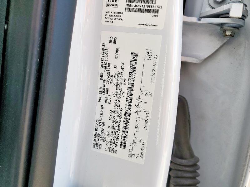 2019 FORD F150 SUPER 1FTEW1CB0KKD24936