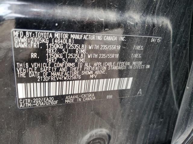 2015 TOYOTA RAV4 LIMIT #3284141537