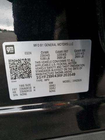 2024 CADILLAC XT4 LUXURY 1GYFZBR43RF203549