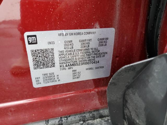 2024 BUICK ENCORE GX PREFERRED KL4AMBS23RB070414