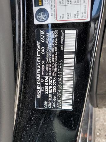 2018 MERCEDES-BENZ E 300 WDDZF4JB5JA443999