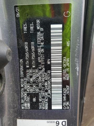 2021 LEXUS GX 460 PRE JTJAM7BXXM5297148