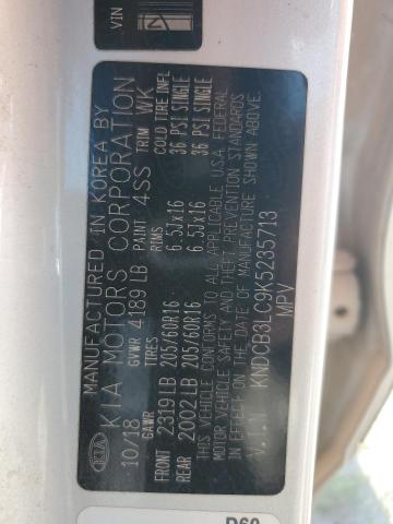 2019 KIA NIRO FE KNDCB3LC9K5235713