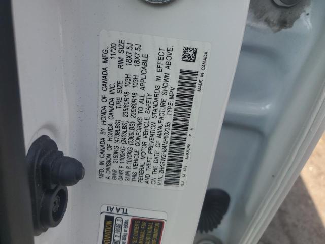 2021 HONDA CR-V EXL 2HKRW2H84MH602355