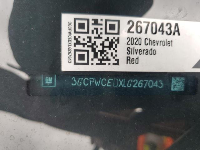 2020 CHEVROLET SILVERADO - 3GCPWCED1LG364485