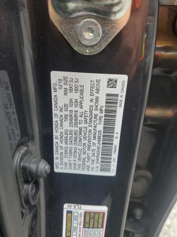 2018 HONDA CR-V TOURI 2HKRW2H91JH688325