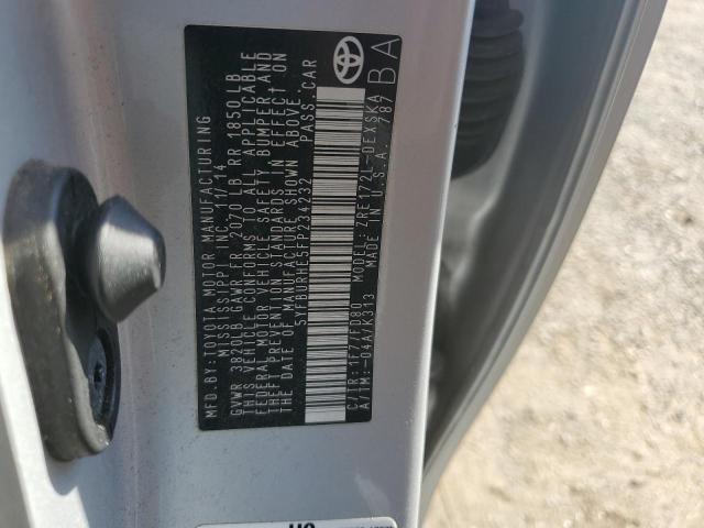 2015 TOYOTA COROLLA L - 5YFBURHE5FP234232