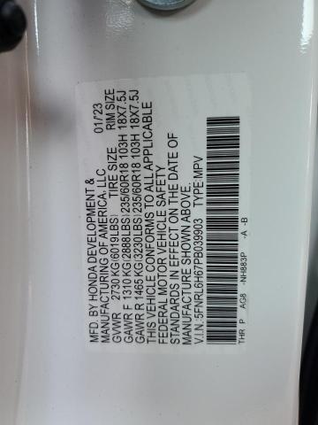 2023 HONDA ODYSSEY EX 5FNRL6H67PB039903
