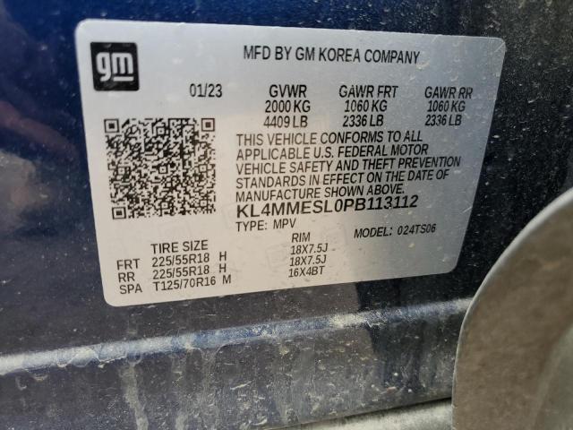 2023 BUICK ENCORE GX KL4MMESL0PB113112