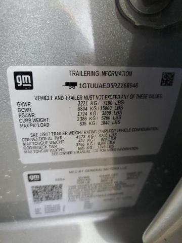 2024 GMC SIERRA K1500 1GTUUAED5RZ268946