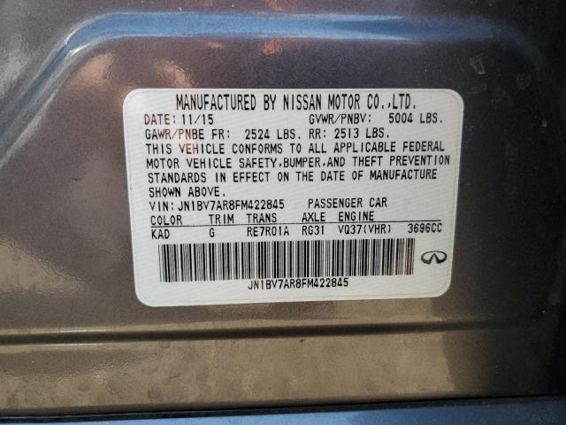 2015 INFINITI Q50 BASE JN1BV7AR8FM422845
