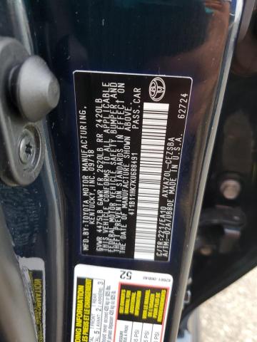 2019 TOYOTA CAMRY L 4T1B11HK7KU688491