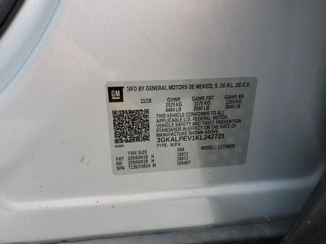 2019 GMC TERRAIN SL 3GKALPEV1KL242721