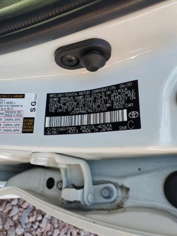 2021 TOYOTA COROLLA LE JTDVPMAE7MJ123765
