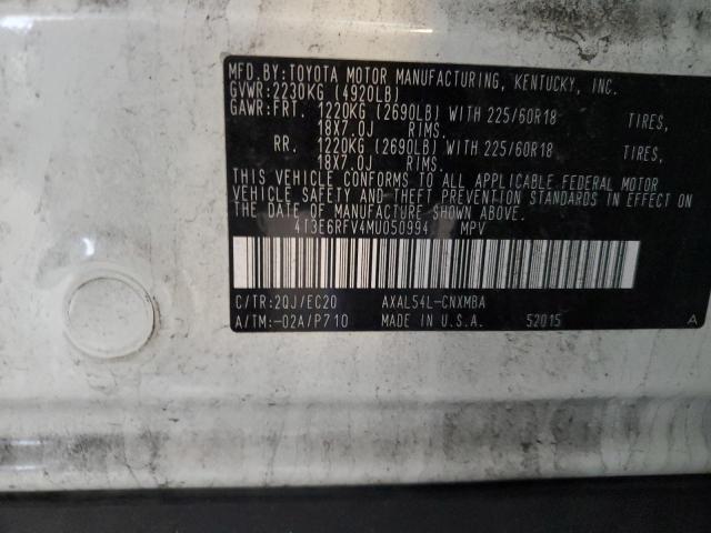 2021 TOYOTA RAV4 XSE - 4T3E6RFV4MU050994