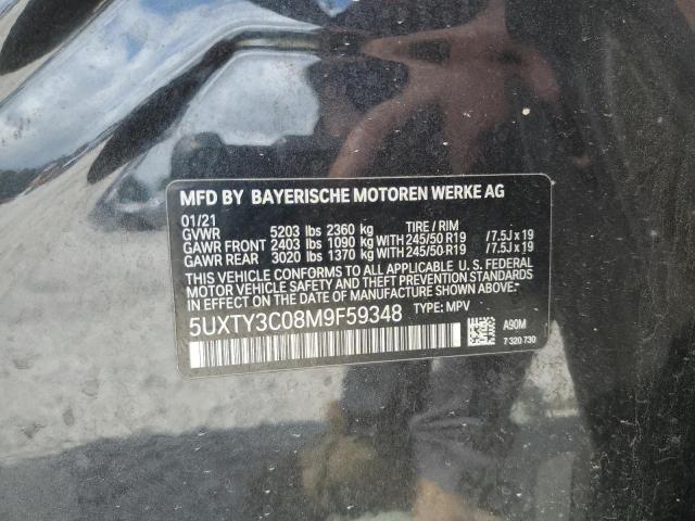 2021 BMW X3 SDRIVE3 5UXTY3C08M9F59348