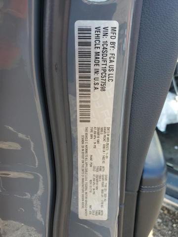 2023 DODGE DURANGO PU 1C4SDJFT1PC577598