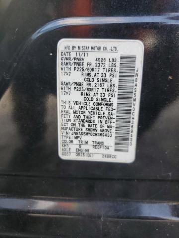 2012 NISSAN ROGUE S - JN8AS5MV0CW369433