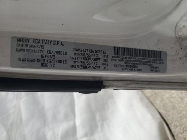 2019 RAM PROMASTER - ZFBHRFBB2K6N09116