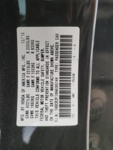 2017 HONDA ACCORD SPO - 1HGCR2F1XHA085144