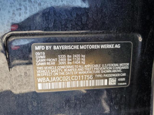 2020 BMW 530E WBAJA9C02LCD11756