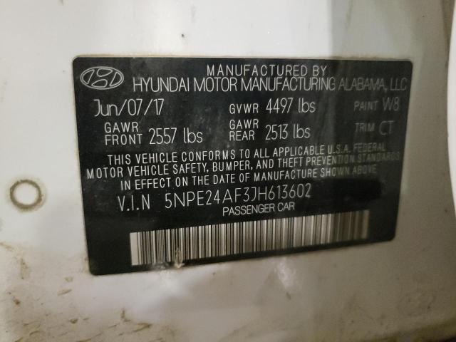 2018 HYUNDAI SONATA SE - 5NPE24AF3JH613602