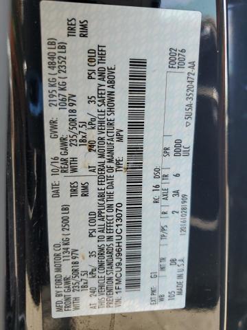 2017 FORD ESCAPE TIT 1FMCU9J96HUC13070